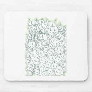 Percentum Heads Mouse Pad