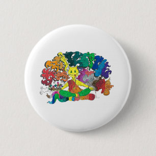 Percentum Levitating 6 Cm Round Badge