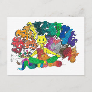 Percentum Levitating Postcard