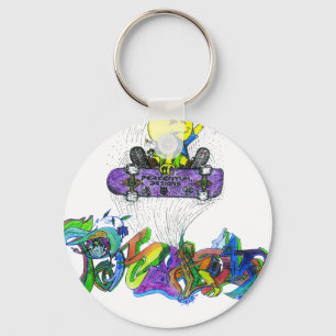 Percentum Ollie Key Ring