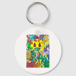 Percentum Sun - Percentum Designs Key Ring