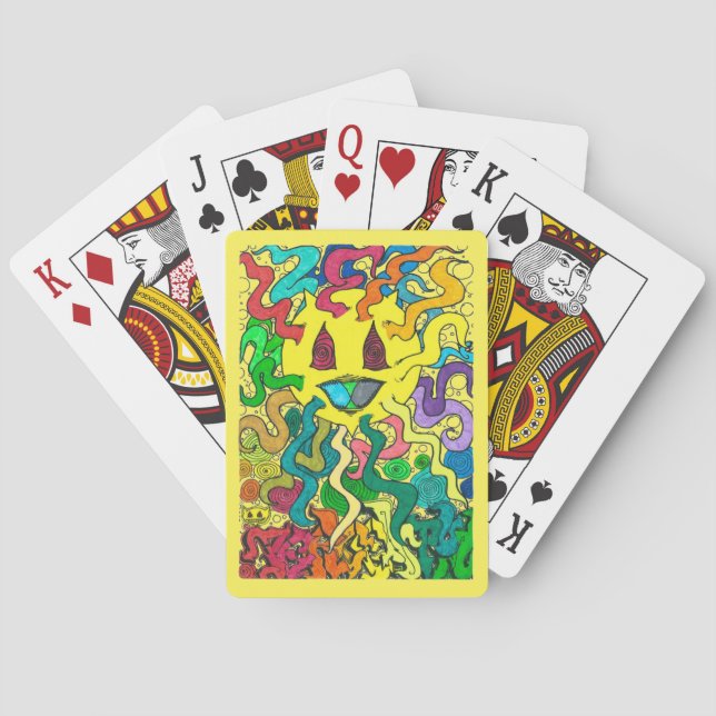 Percentum Sun Playing Cards (Back)