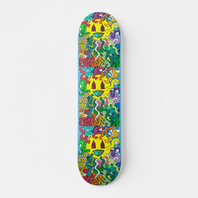 Percentum Sun Skateboard (Front)