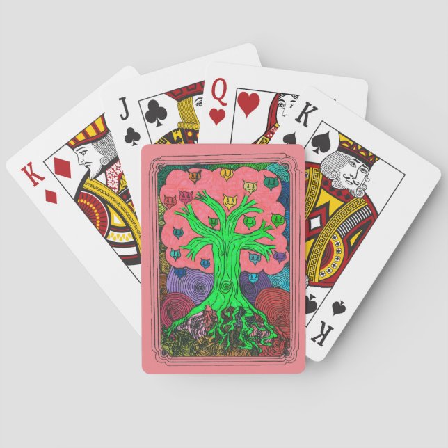Percentum Tree Playing Cards (Back)