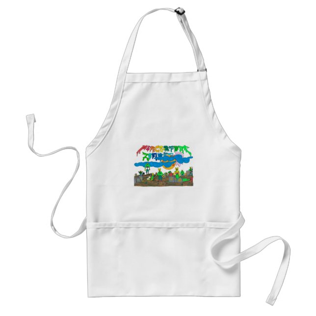 Percentum_Zombies Standard Apron (Front)