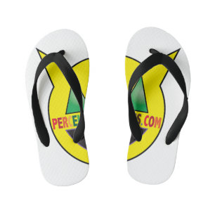 PERCENTUMDESIGNS.COM Pair of Flip Flops Kids Flip