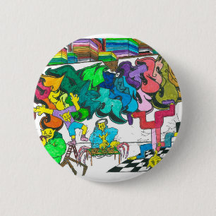 PercentumHipHop 6 Cm Round Badge