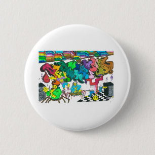 PercentumHipHop 6 Cm Round Badge