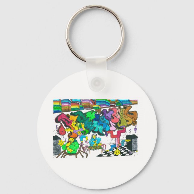 PercentumHipHop Key Ring (Front)