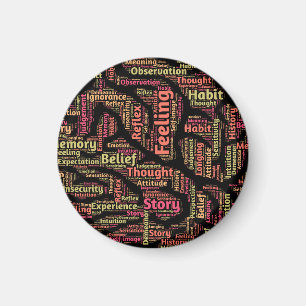 Perception Inspirational Word Art    Magnet