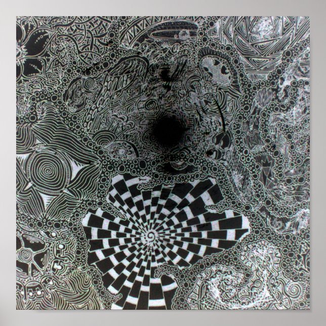 Perception of a Black Hole Poster (Front)