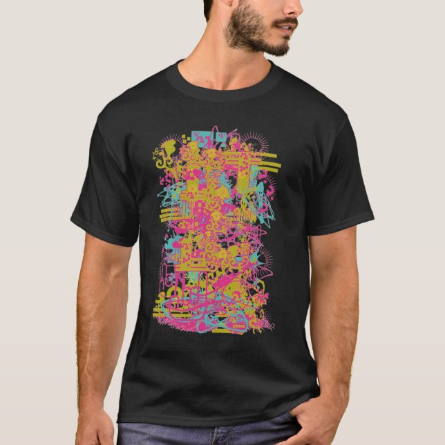 perception records "pinkisrock" t-shirt (Front)