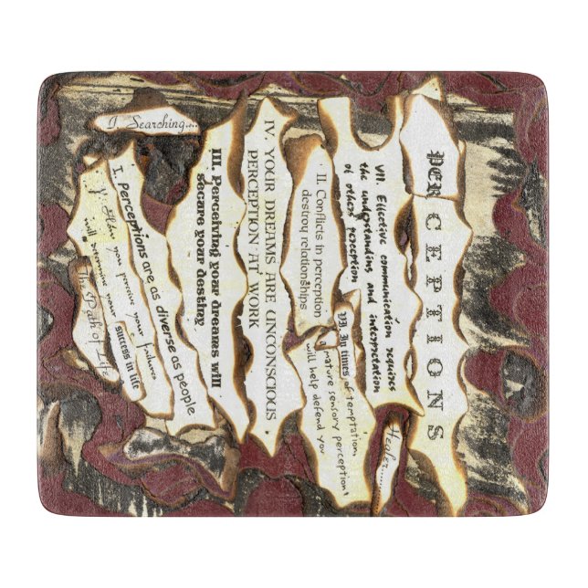 Perceptions Cutting Board (Front)