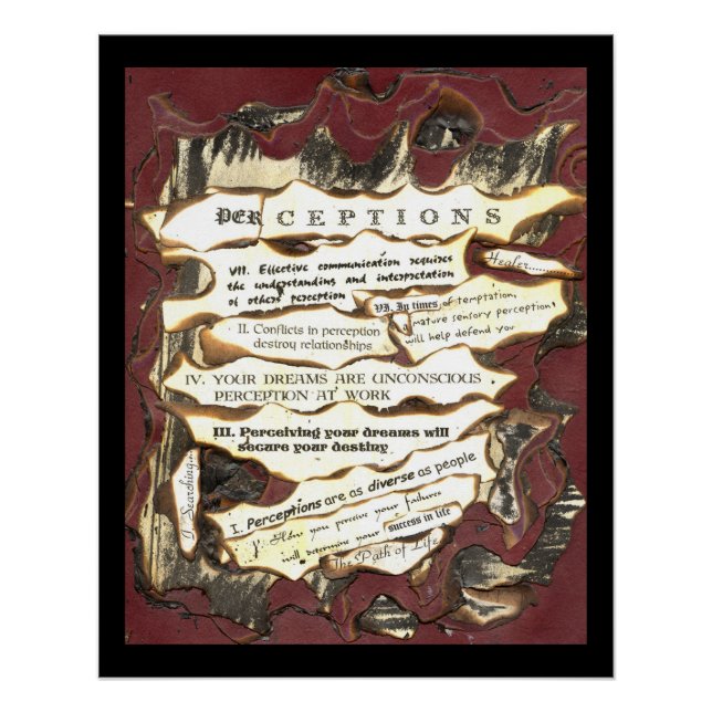 Perceptions Poster (Front)
