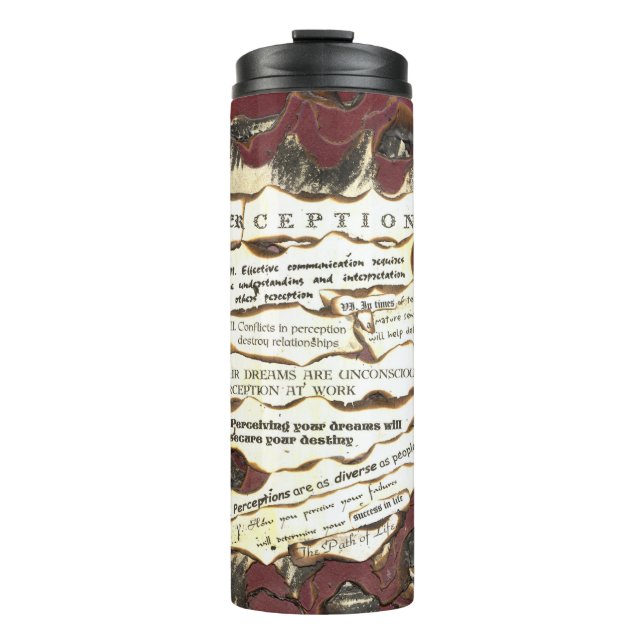 Perceptions Thermal Tumbler (Front)