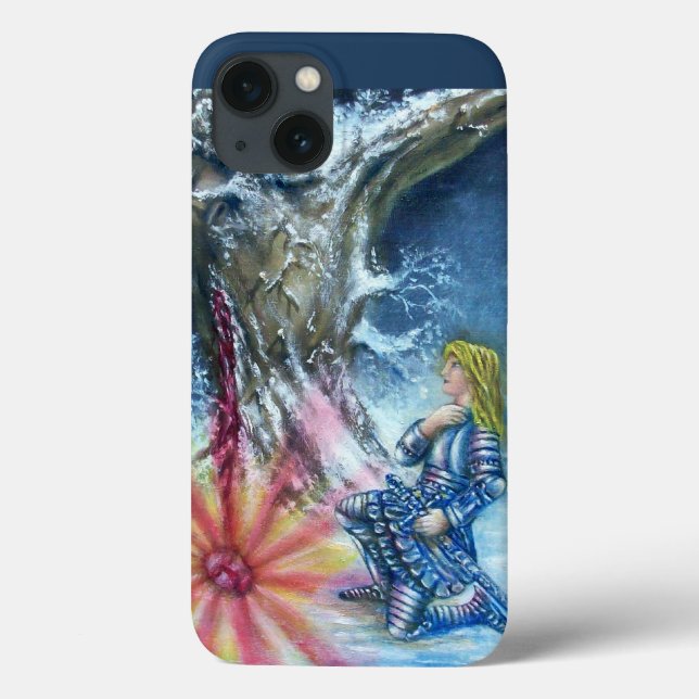 PERCEVAL AND VISION OF THE HOLY GRAIL Case-Mate iPhone CASE (Back)
