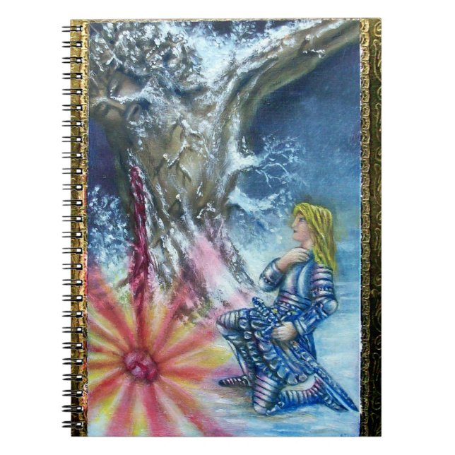 PERCEVAL AND VISION OF THE HOLY GRAIL NOTEBOOK (Front)