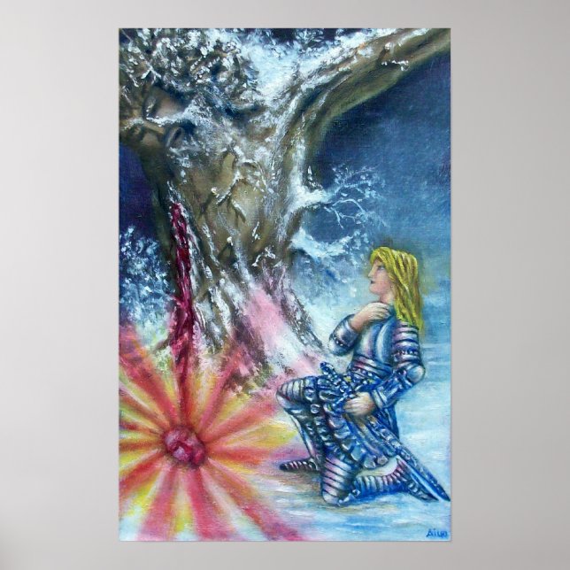 PERCEVAL AND VISION OF THE HOLY GRAIL POSTER (Front)