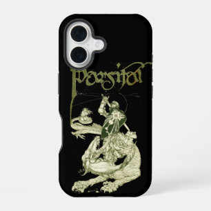 PERCEVAL FIGHTING DRAGON,QUEST HOLY GRAIL Fantasy iPhone 16 Case
