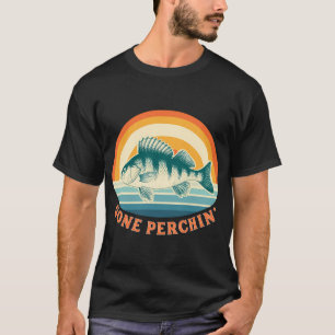 Perch Fishing Gone Perchin' Sunrise at the Lake T-Shirt