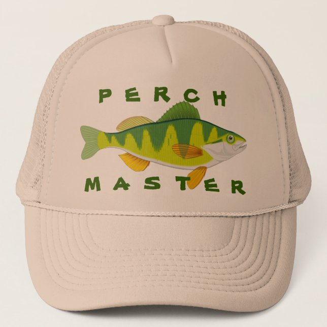 Perch Master Trucker Hat (Front)