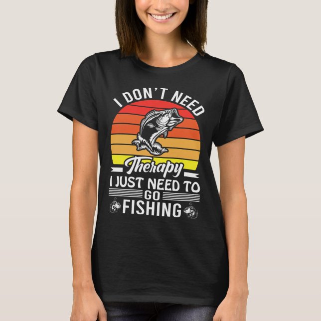 Perch Retro Design T-Shirt (Front)