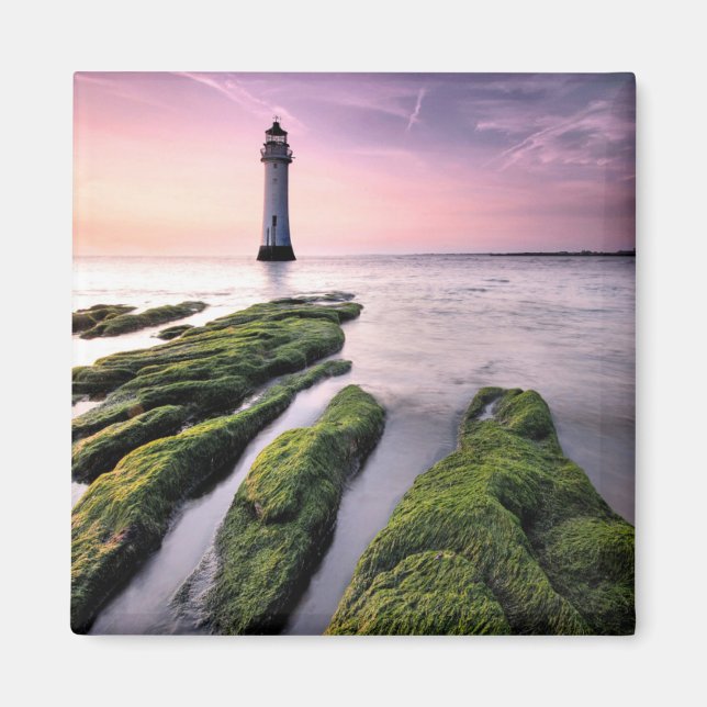 Perch Rock Lighthouse Magnet (Front)