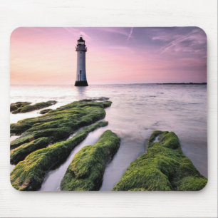 Perch Rock Lighthouse Mouse Pad