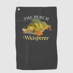 Perch Whisperer Dark Fishing Towel