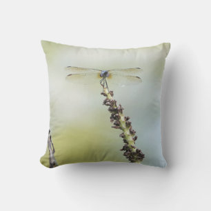 Perched dragonfly! Nature lover's  Cushion