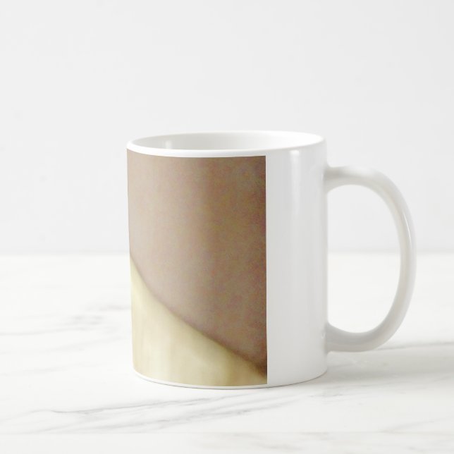 Perched Ruby and Green  little Hummingbird Coffee Mug (Right)