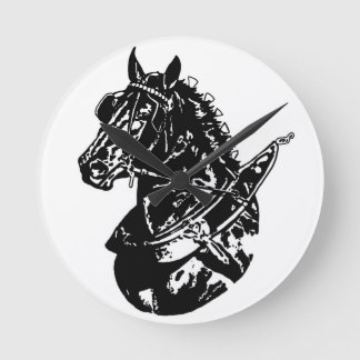 Percheron Draught Horse Wall Clock