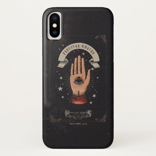 PERCIVAL GRAVES™ Magic Hand Graphic Case-Mate iPhone Case (Back)