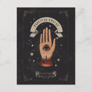 PERCIVAL GRAVES™ Magic Hand Graphic Postcard