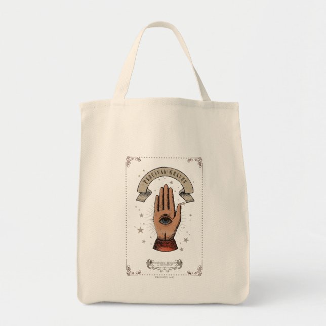 PERCIVAL GRAVES™ Magic Hand Graphic Tote Bag (Front)