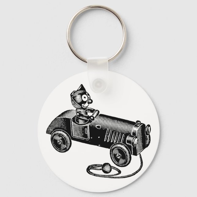 Percival's Ride Keychain (Front)