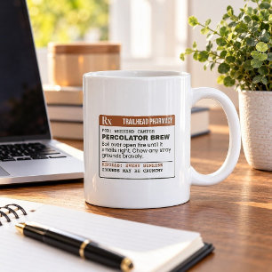Percolator Brew Chew The Grounds Bravely Mug
