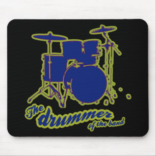 percussion drums ~ drummer mouse pad
