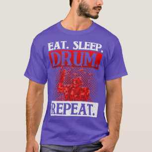 Percussion Drums Music Gift Drumsticks Drummer T-Shirt