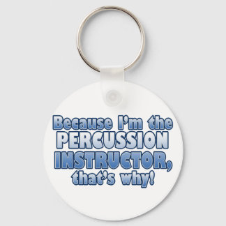 Percussion Instructor Keychain