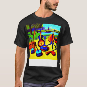 Percussion Instruments Sitting In The Park Waiting T-Shirt