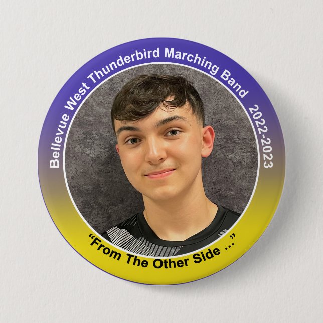 Percussion Jax 9 7.5 Cm Round Badge (Front)