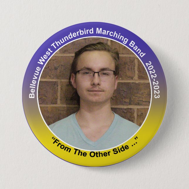 Percussion Joshua 10 7.5 Cm Round Badge (Front)