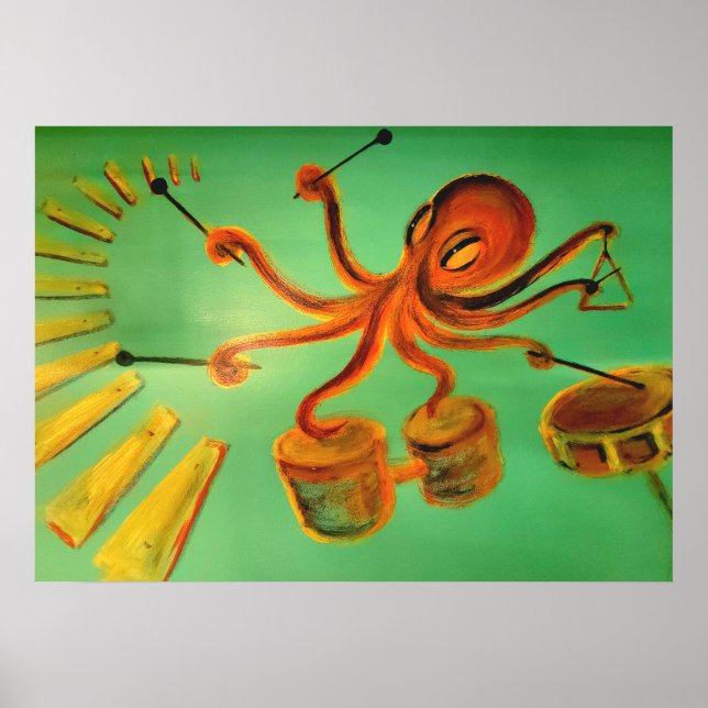 Percussion: Octopus Poster (Front)