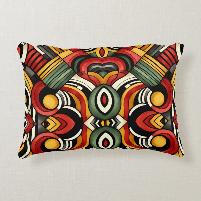Percussion Rhythms Decorative Cushion (Front)