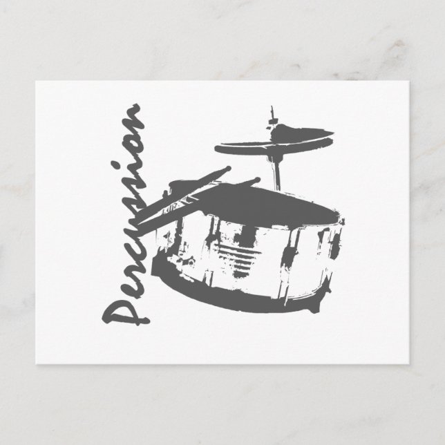 Percussion/ Snare Postcard (Front)