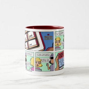 Percussive Maintenance? Two-Tone Coffee Mug