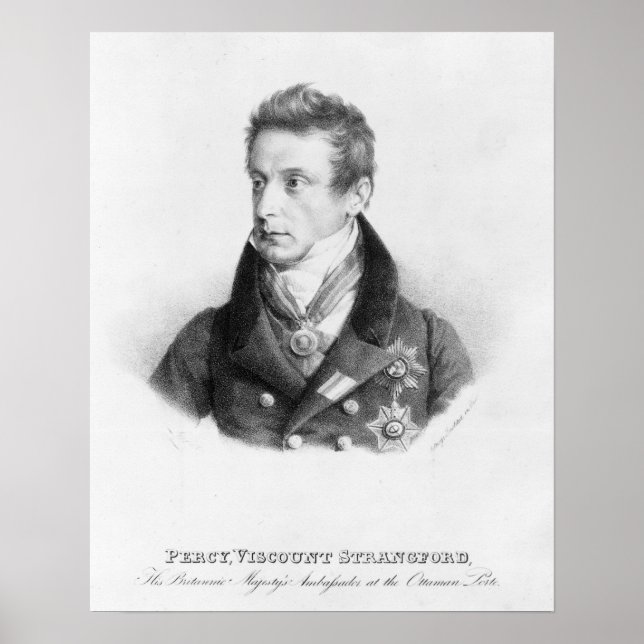 Percy, 6th Viscount Strangford Poster (Front)