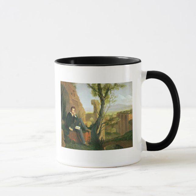 Percy Bysshe Shelley  1845 Mug (Right)