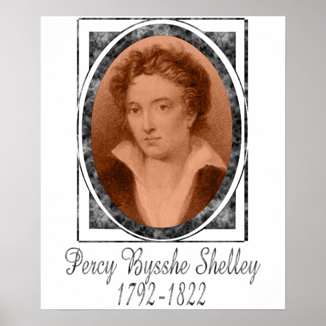 Percy Bysshe Shelley Poster (Front)